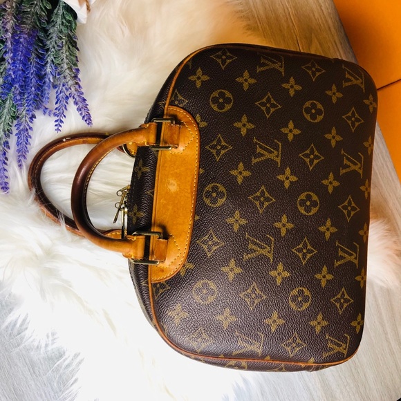 🎈Auth Louis Vuitton Monogram Trouville Tote Bag🎁 - Picture 7 of 16